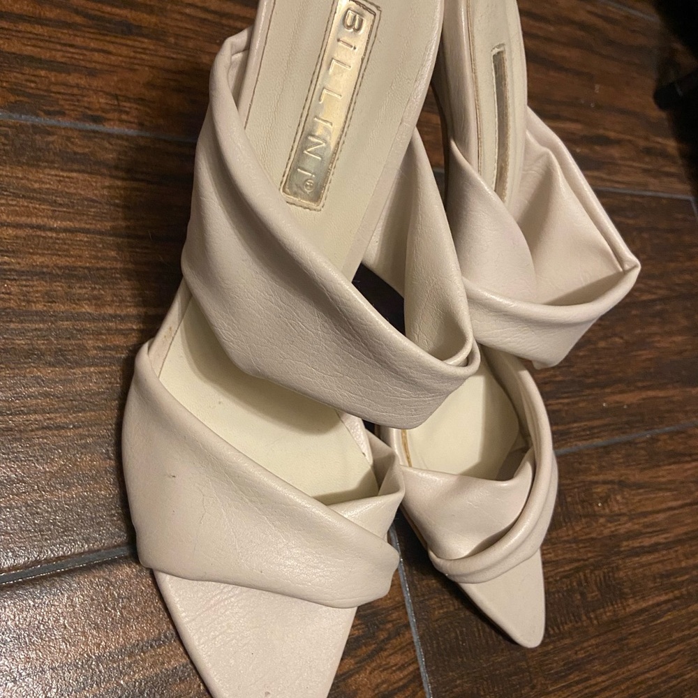 Billini Women's Cream Heels